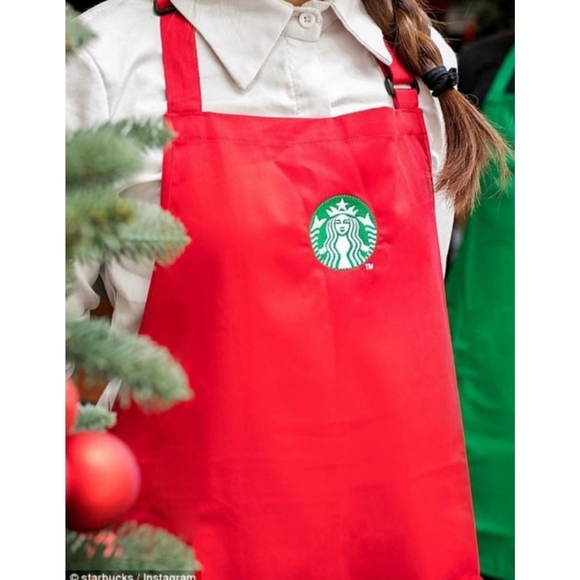 Starbucks | Holiday Red Apron